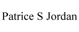 PATRICE S JORDAN