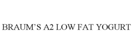 BRAUM'S A2 LOW FAT YOGURT