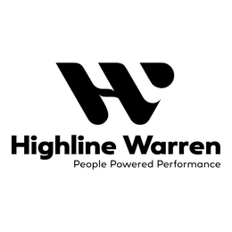 H HIGHLINE WARREN PEOPLE POWERED PERFORMANCE