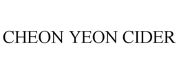CHEON YEON CIDER