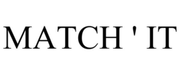 MATCH ' IT