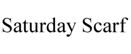 SATURDAY SCARF