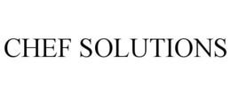 CHEF SOLUTIONS