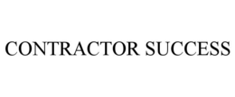 CONTRACTOR SUCCESS