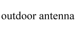 OUTDOOR ANTENNA