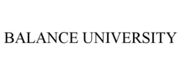 BALANCE UNIVERSITY