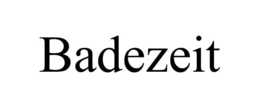 BADEZEIT