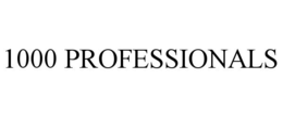 1000 PROFESSIONALS
