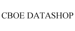 CBOE DATASHOP