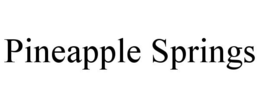 PINEAPPLE SPRINGS