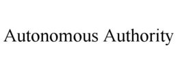 AUTONOMOUS AUTHORITY