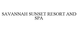 SAVANNAH SUNSET RESORT AND SPA