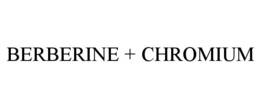 BERBERINE + CHROMIUM