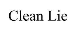 CLEAN LIE