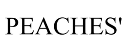 PEACHES'