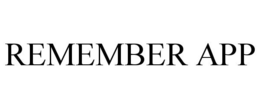 REMEMBER APP