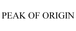 PEAK OF ORIGIN