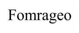 FOMRAGEO