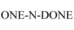 ONE-N-DONE