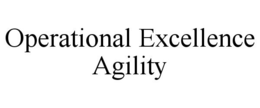 OPERATIONAL EXCELLENCE AGILITY
