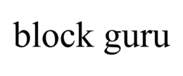 BLOCK GURU