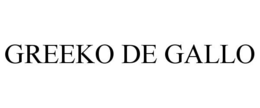 GREEKO DE GALLO