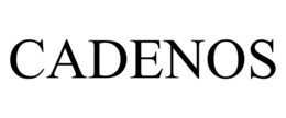 CADENOS