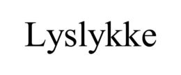 LYSLYKKE