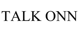 TALK ONN