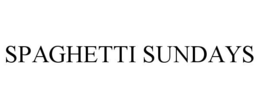 SPAGHETTI SUNDAYS