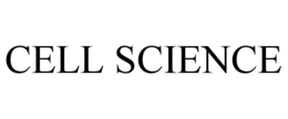 CELL SCIENCE