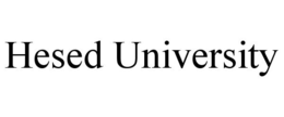 HESED UNIVERSITY