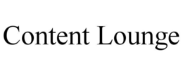 CONTENT LOUNGE