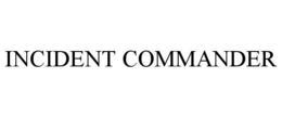 INCIDENT COMMANDER