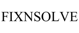 FIXNSOLVE