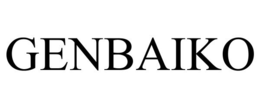 GENBAIKO