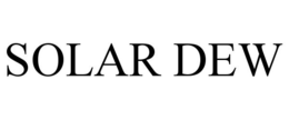 SOLAR DEW