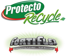 PROTECTO RECYCLE FORTIFLEX STRONGER & FLEXIBLE · TEAR RESISTANT