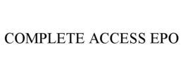 COMPLETE ACCESS EPO