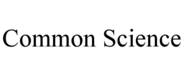 COMMON SCIENCE
