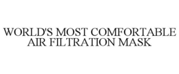 WORLD'S MOST COMFORTABLE AIR FILTRATION MASK