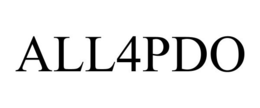 ALL4PDO