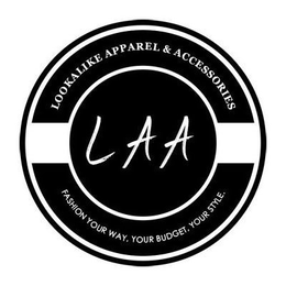 LOOKALIKE APPAREL & ACCESSORIES LAA FASHION YOUR WAY, YOUR BUDGET, YOUR STYLE.