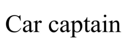CAR CAPTAIN
