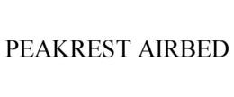PEAKREST AIRBED