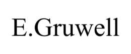 E.GRUWELL