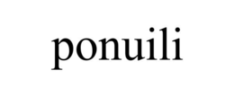 PONUILI