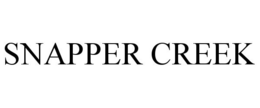 SNAPPER CREEK