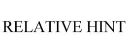 RELATIVE HINT