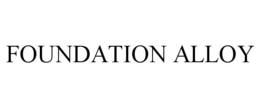 FOUNDATION ALLOY
